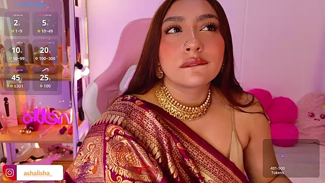 ashalisha online show from October 6, 2:36 pm