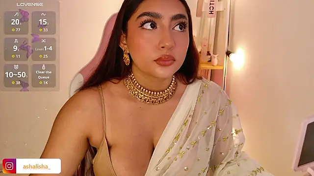 ashalisha online show from February 17, 2:02 pm