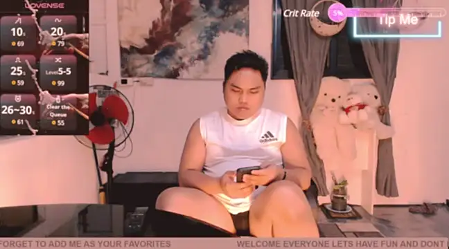 Snapshot of Hardking_69 chatting on January 25, 11:44 am Hardking 69 online show from January 25, 11:44 am