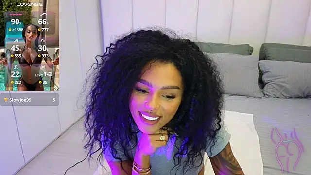 Snapshot of KimiBrown chatting on February 6, 8:13 pm KimiBrown online show from February 6, 8:13 pm
