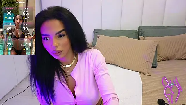 Snapshot of KimiBrown chatting on March 10, 4:17 am KimiBrown online show from March 10, 4:17 am