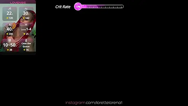 Snapshot of Lorettelorena chatting on March 1, 8:10 pm Lorettelorena online show from March 1, 8:10 pm