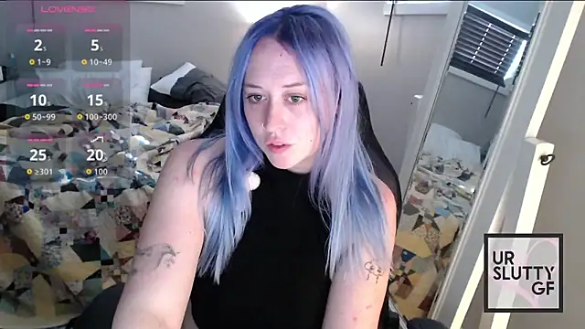 Snapshot of ursluttygf chatting on February 17, 6:14 pm ursluttygf online show from February 17, 6:14 pm