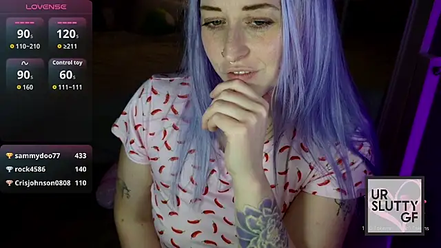 Snapshot of ursluttygf chatting on March 8, 2:04 am ursluttygf online show from March 8, 2:04 am