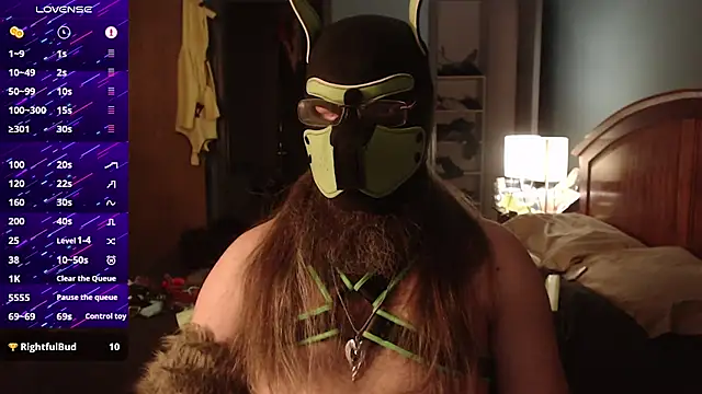 kinkywolf429 online show from December 23, 7:28 am