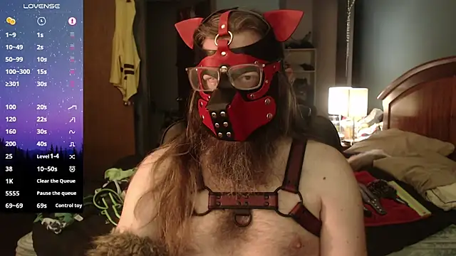 kinkywolf429 online show from May 17, 1:29 pm