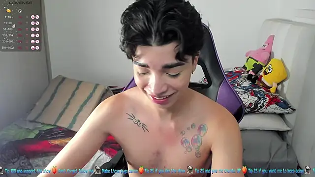 Snapshot of santy7v7 chatting on February 26, 1:19 pm santy7v7 online show from February 26, 1:19 pm