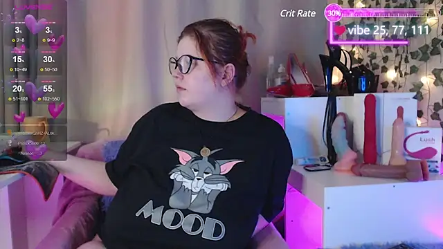 Snapshot of a1exaria chatting on March 7, 4:02 am a1exaria online show from March 7, 4:02 am