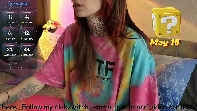 Witch Emma online show from May 15, 6:31 am