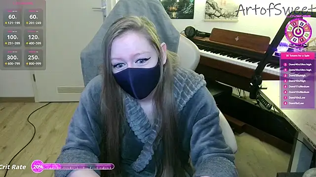ArtofSweet online show from February 5, 9:30 pm