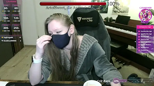 ArtofSweet online show from May 5, 7:00 pm