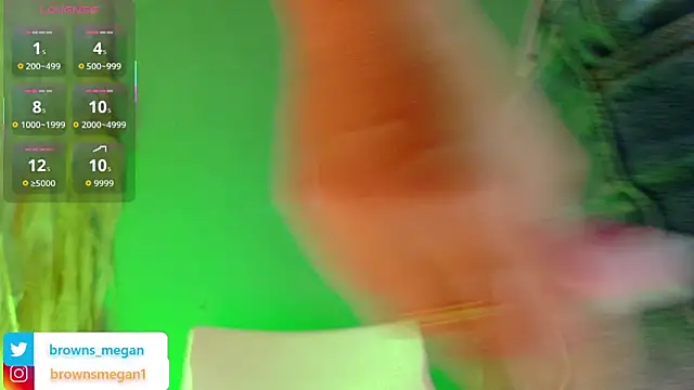 Megan browns1 online show from October 1, 1:17 pm