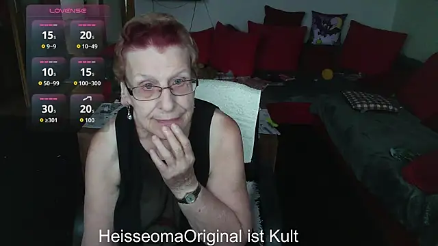 Snapshot of HeisseomaOriginal chatting on September 21, 7:10 am HeisseomaOriginal online show from September 21, 7:10 am