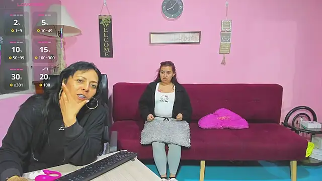 lesbiancuple online show from October 13, 1:05 am
