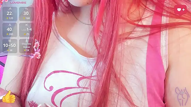 Snapshot of SophieRossi chatting on February 4, 4:37 am SophieRossi online show from February 4, 4:37 am