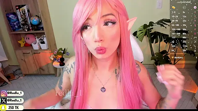 Redlu 1 online show from February 14, 11:42 am