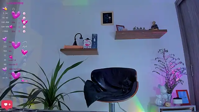 Snapshot of Barbigirlx_ chatting on February 1, 8:18 am Barbigirlx online show from February 1, 8:18 am
