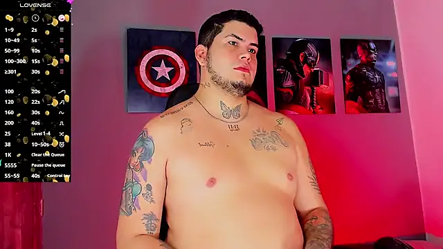 Thomas chubbyxhot online show from March 9, 8:10 pm