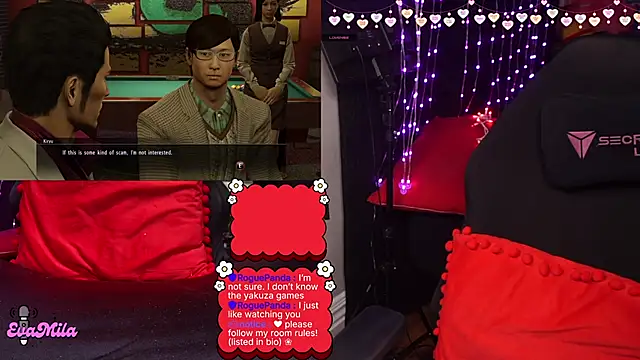 evamila online show from February 10, 1:10 am