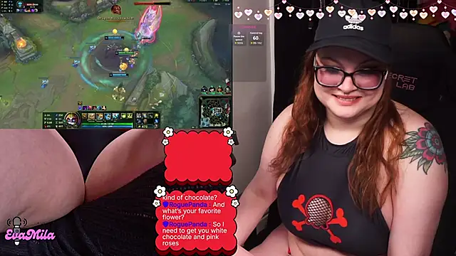 evamila online show from February 14, 2:30 am