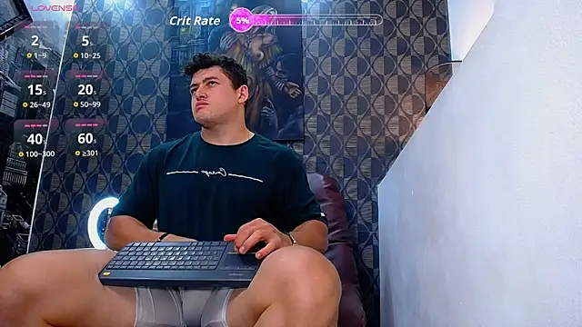 Snapshot of Leonsmoron chatting on March 28, 1:38 am Leonsmoron online show from March 28, 1:38 am