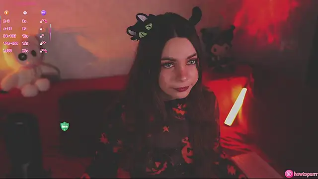 Snapshot of How2Meow chatting on November 1, 5:15 pm How2Meow online show from November 1, 5:15 pm