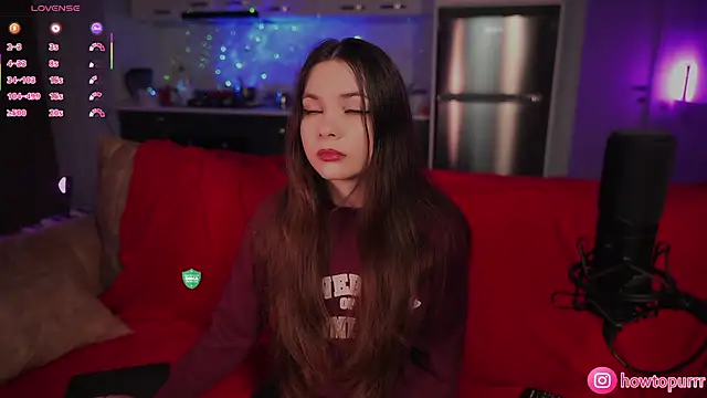 Snapshot of How2Meow chatting on December 15, 5:17 pm How2Meow online show from December 15, 5:17 pm