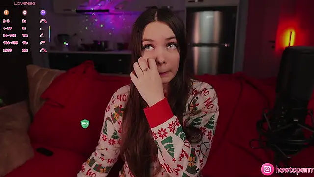 Snapshot of How2Meow chatting on January 5, 5:27 pm How2Meow online show from January 5, 5:27 pm