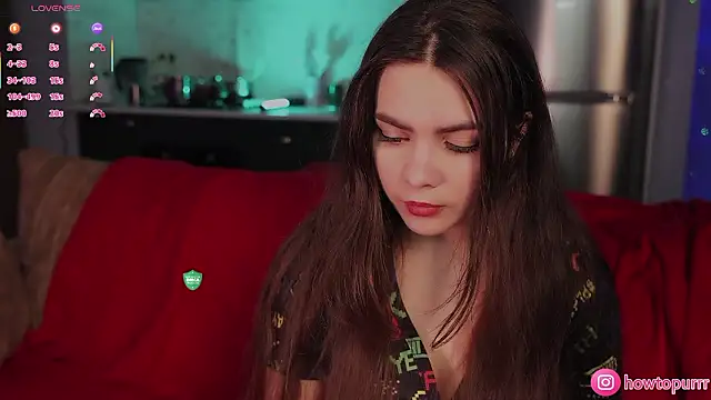 Snapshot of How2Meow chatting on February 7, 5:05 pm How2Meow online show from February 7, 5:05 pm