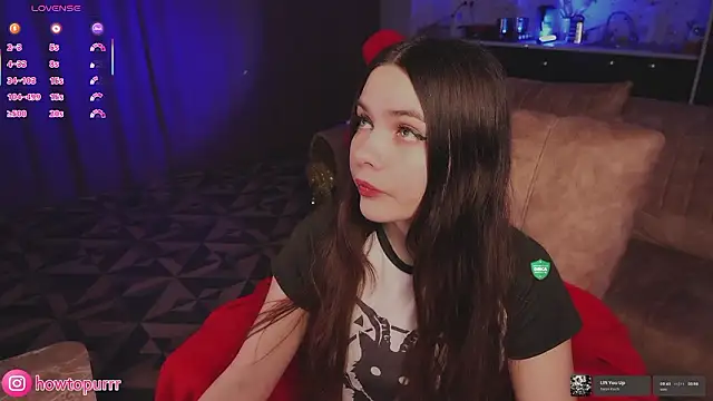 Snapshot of How2Meow chatting on March 21, 3:37 pm How2Meow online show from March 21, 3:37 pm