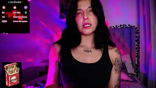 Snapshot of Misslana_wn1 chatting on March 14, 8:20 am Misslana wn1 online show from March 14, 8:20 am