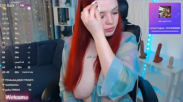 RedPeach online show from January 30, 3:55 am