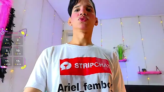 Snapshot of Ariel_Femboy_ chatting on September 19, 4:47 am Ariel Femboy  online show from September 19, 4:47 am