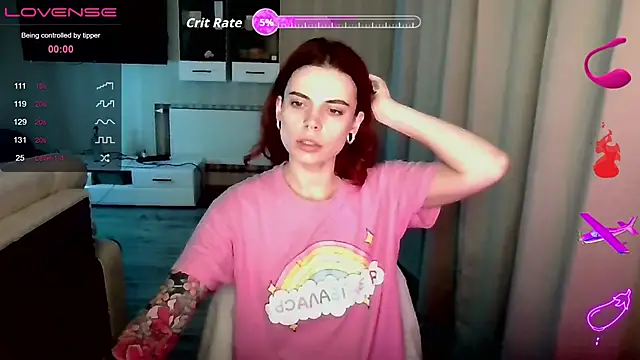 Snapshot of RinaDevil chatting on November 10, 6:40 pm RinaDevil online show from November 10, 6:40 pm