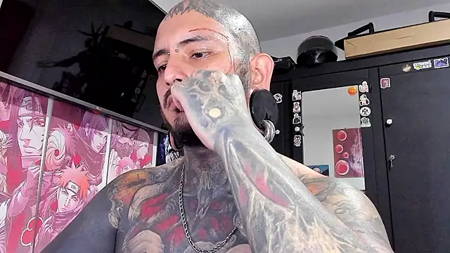 DEATHINK666XX online show from December 2, 9:06 pm
