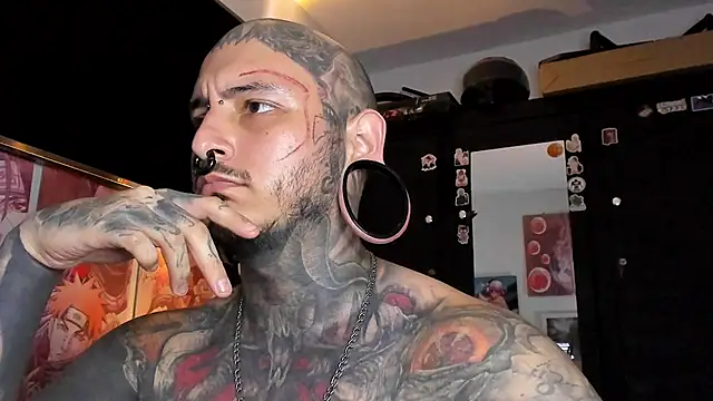 DEATHINK666XX online show from December 15, 1:46 am