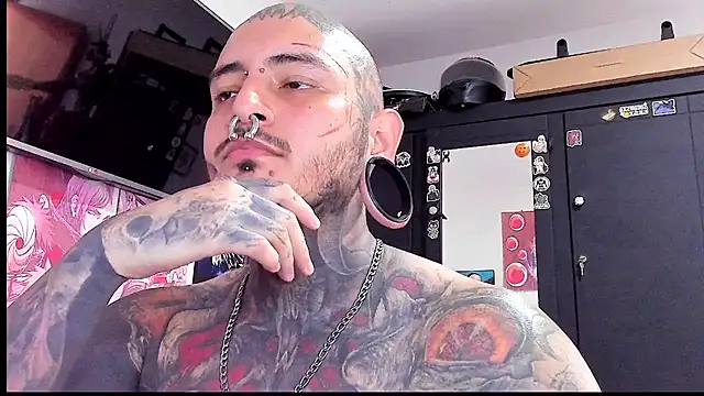 DEATHINK666XX online show from January 17, 6:54 pm