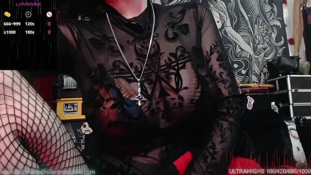 Snapshot of Silentmary chatting on December 29, 1:45 am Silentmary online show from December 29, 1:45 am