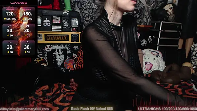 Snapshot of Silentmary chatting on February 27, 4:53 pm Silentmary online show from February 27, 4:53 pm