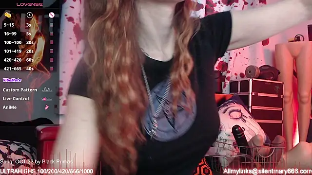 Snapshot of Silentmary chatting on October 20, 3:23 pm Silentmary online show from October 20, 3:23 pm