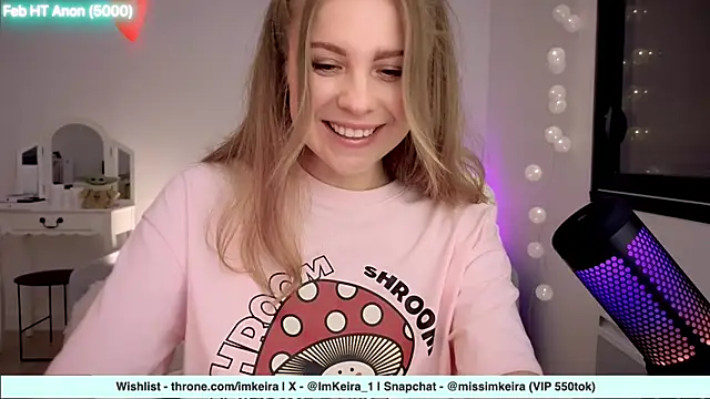 ImKeira online show from February 3, 7:42 pm