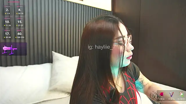 haylie  online show from May 10, 5:01 am