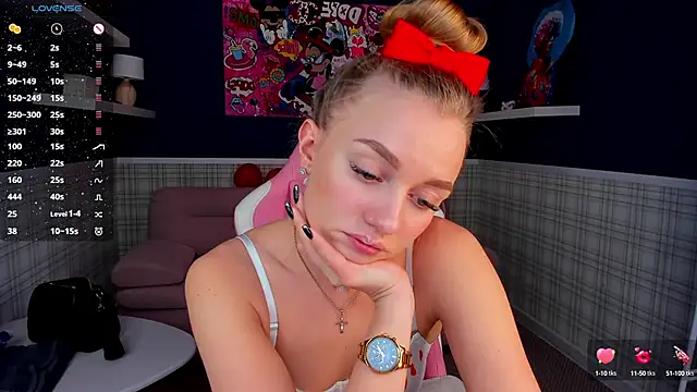 Snapshot of Barbie_Lis chatting on February 25, 2:25 am Barbie Lis online show from February 25, 2:25 am