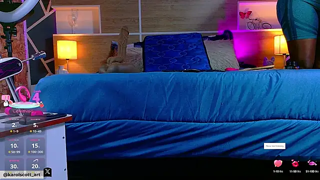 KAROL-SCOTT online show from October 15, 7:58 pm