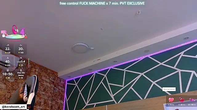 KAROL-SCOTT online show from October 30, 7:58 pm