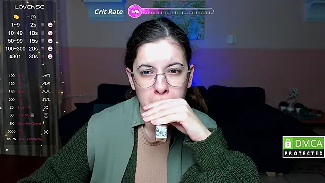 Snapshot of Aminabeatris chatting on October 20, 5:30 am Aminabeatris online show from October 20, 5:30 am