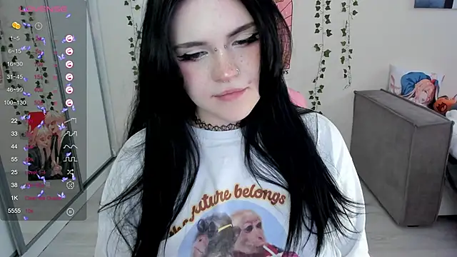 Snapshot of SelenaCute chatting on February 17, 8:09 am SelenaCute online show from February 17, 8:09 am