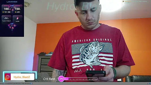 Hydro-Blastz online show from March 22, 11:31 pm