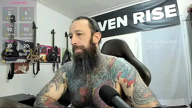 StevenRiseNYC online show from March 2, 11:53 pm