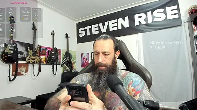 StevenRiseNYC online show from March 20, 2:40 am